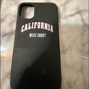Black IPhone 11 phone case